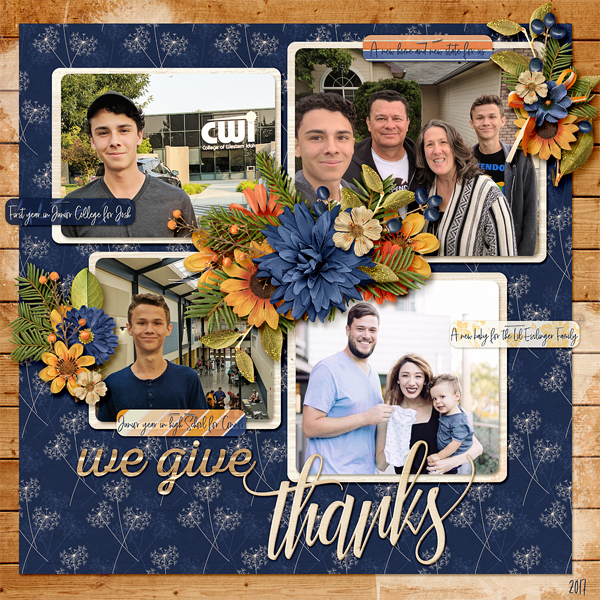 We Give Thanks