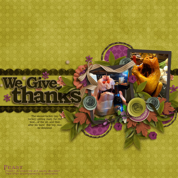 We Give Thanks