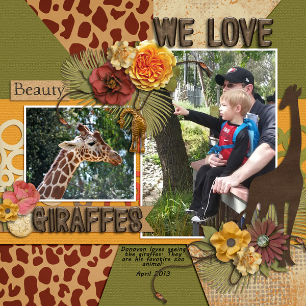 we love giraffes