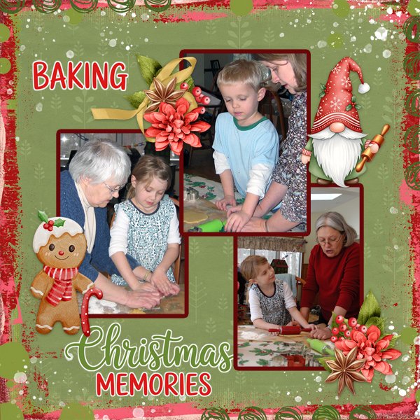 We Love Making Christmas Cookies