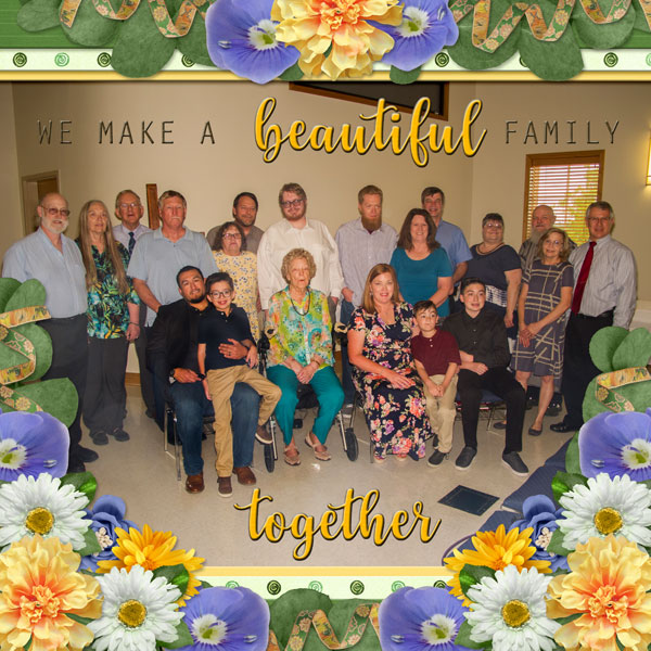 we make a beautiful family together