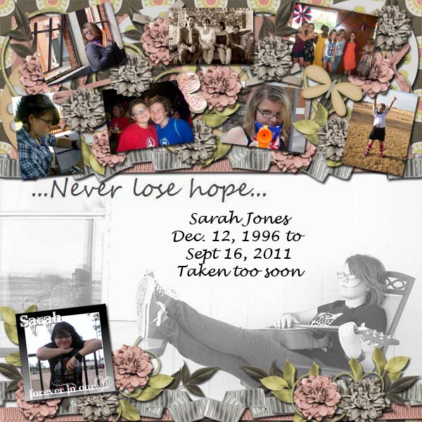 We miss you Sarah