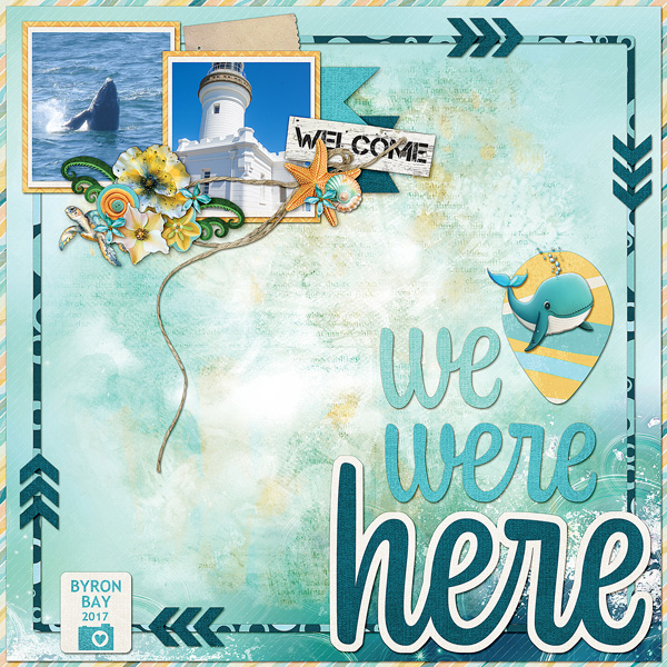 We were here