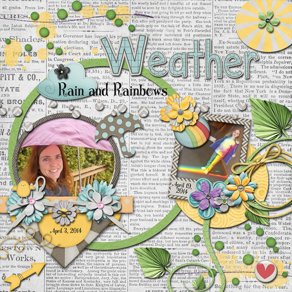 Weather:  Rain and Rainbows