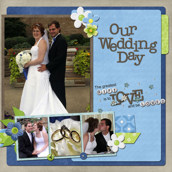 Wedding Album Title Page