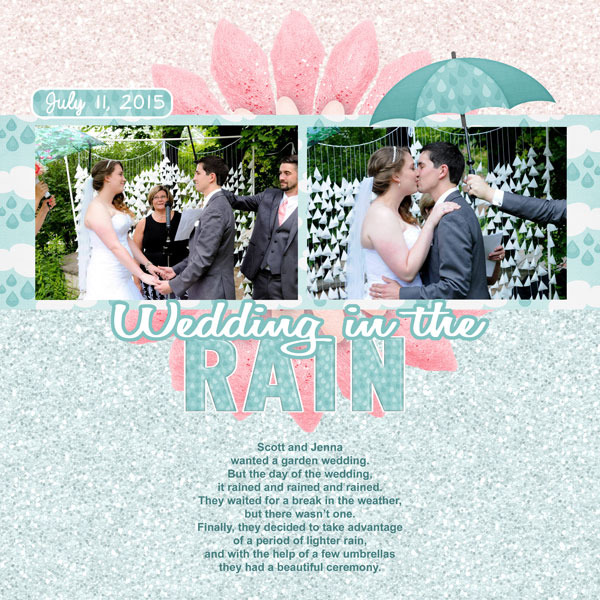 Wedding in the Rain