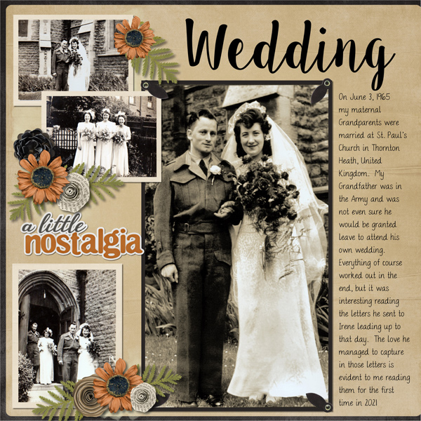Wedding Memories Lt Page