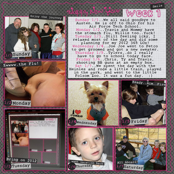 Week 1, 2012!