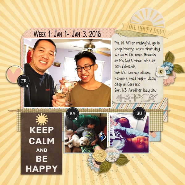 Week 1: Jan 1- Jan 3