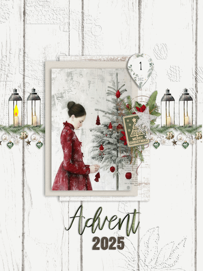 Week 1 of the Advent with the first candle that burns