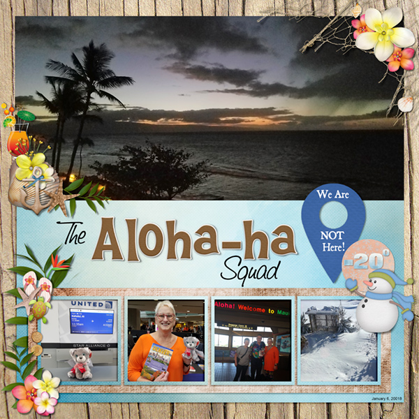 Week 1 Survivor Challenge-Aloha-ha