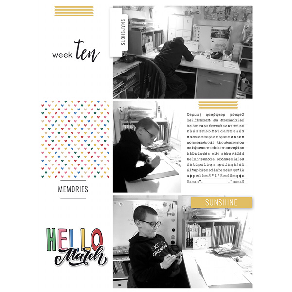 Week 10 - Hello March