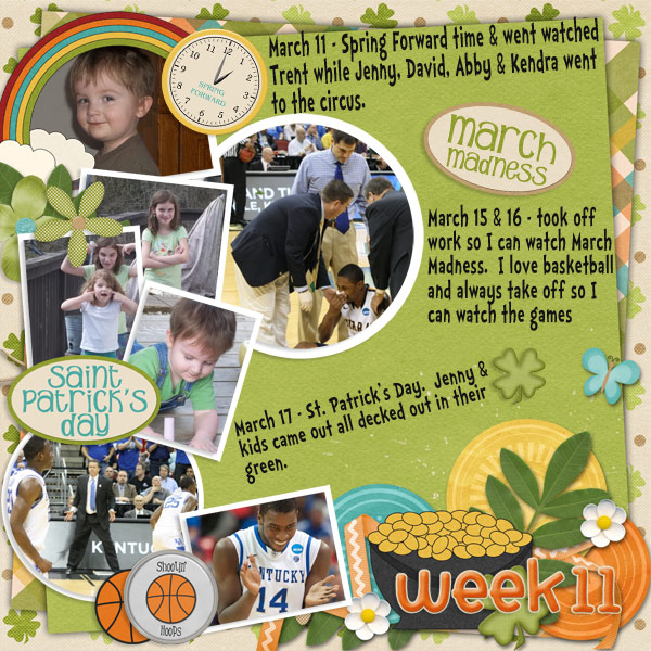 Week 11 - March 11 to March 17