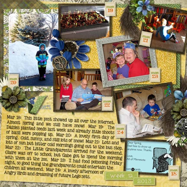 week 12, 2013