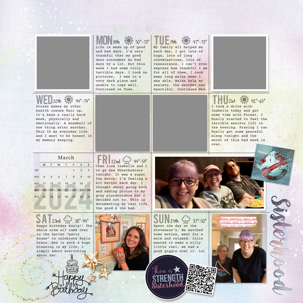 {Week 12} My Everyday Life