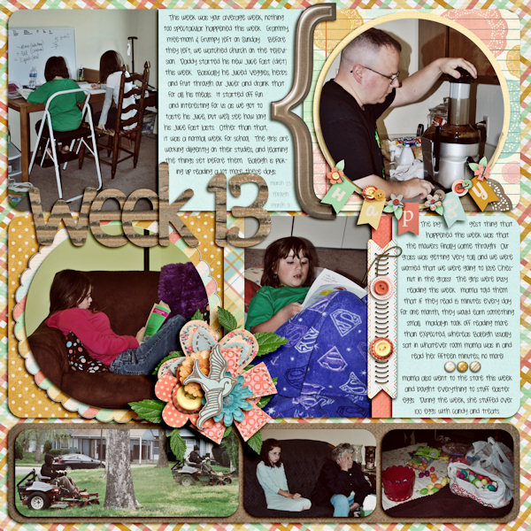 Week 13 (March 25 - March 31)