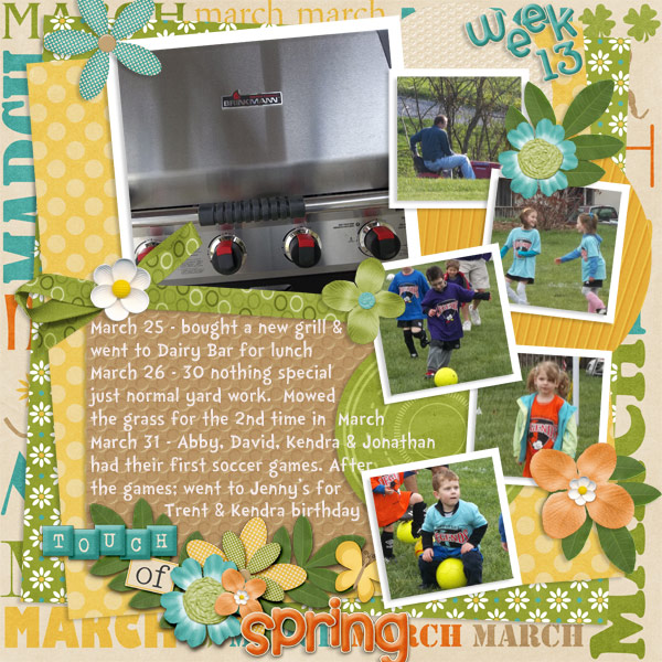 Week 13 - March 25 to March 31