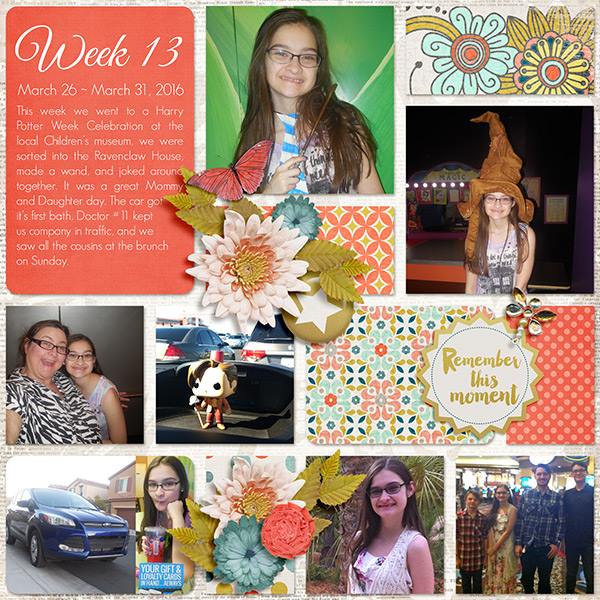 Week 13 Project 52