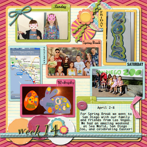 WEEK 14 2012 (PROJECT LIFE)