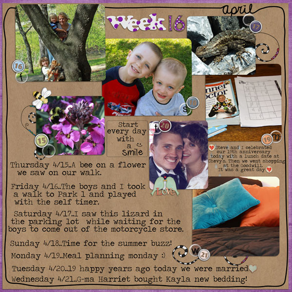 WEek 16, 2010