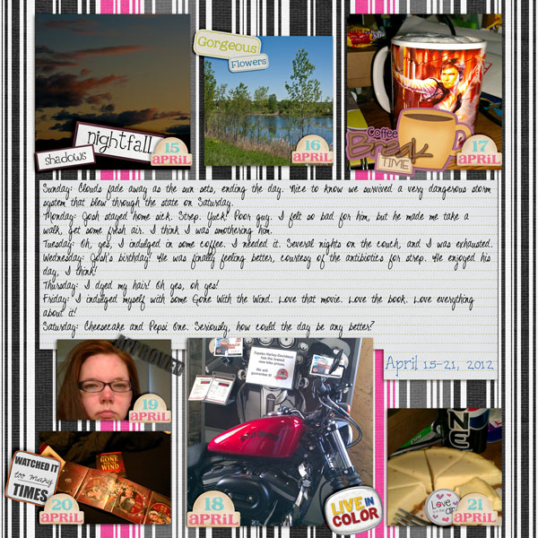Week 16/52 [2012] - Sickness + Birthday