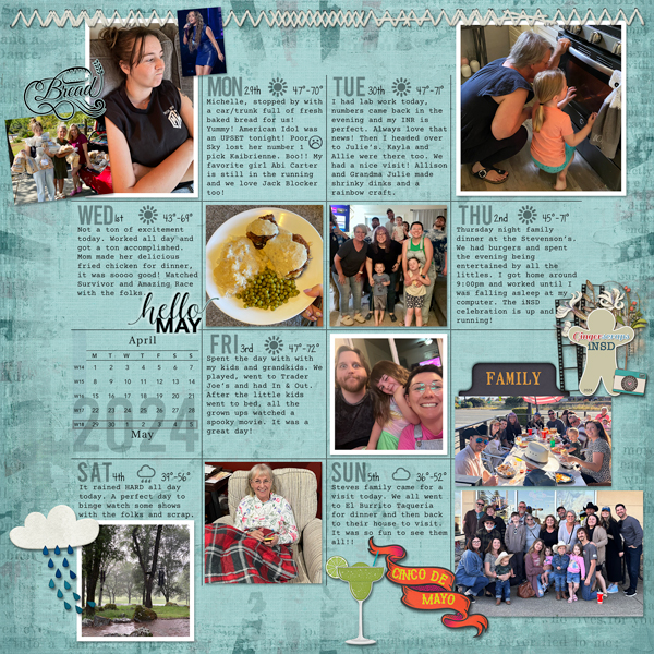 {Week 18} My Everyday Life