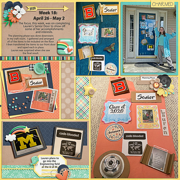 Week 18 of 220  Senior Door Focus