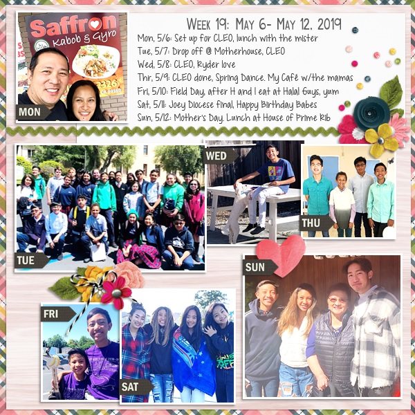 Week 19 {2019}