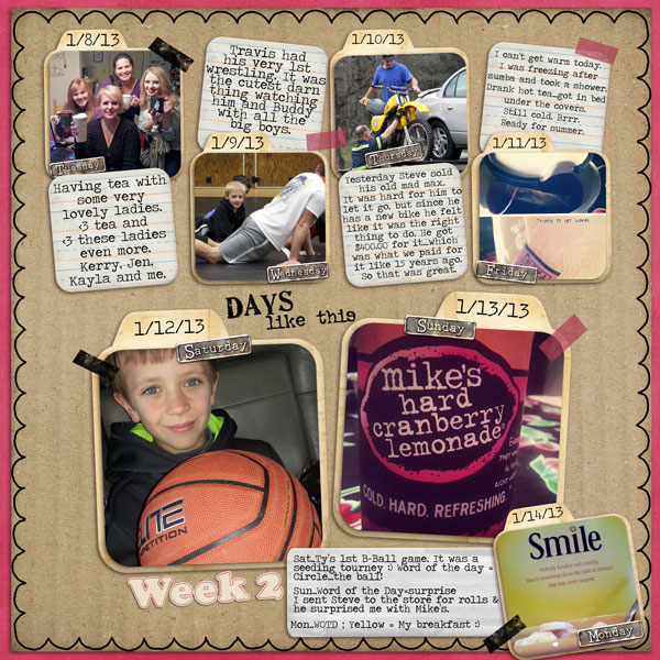 Week 2, 2013