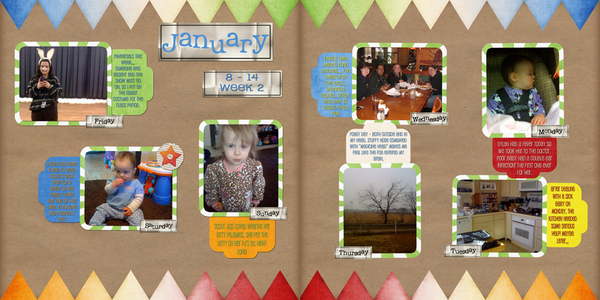 Week 2 double page