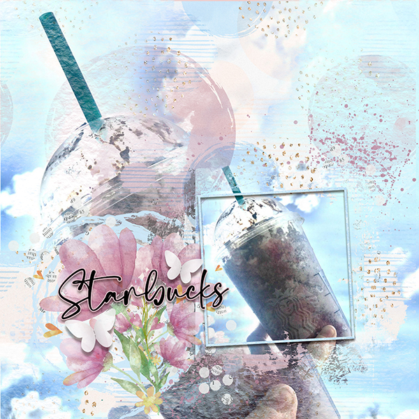 Week 2:  Watercolor - Starbucks