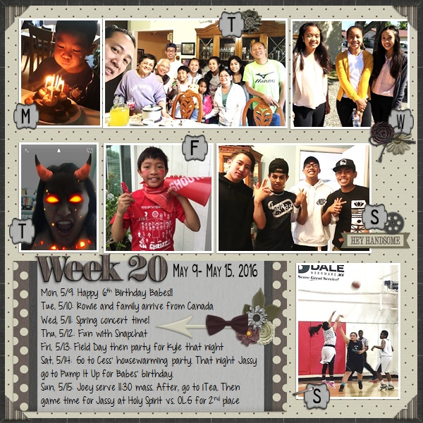 Week 20: May 9- May 15