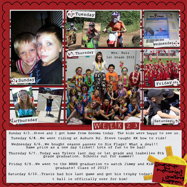 Week 23, 2012