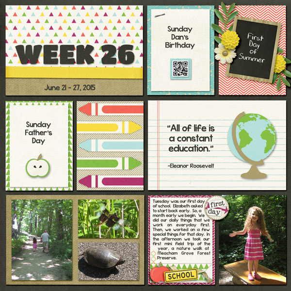 Week 26 - Left Page