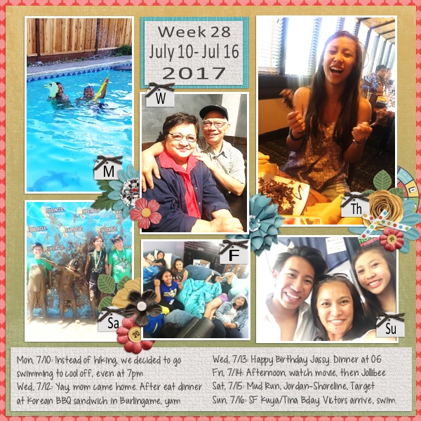 Week 28: July 10- July 16
