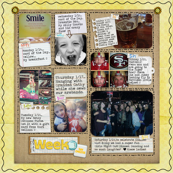Week 3, 2013