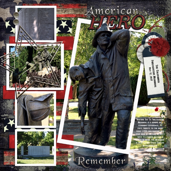 Week 3: CA Firefighters Memorial