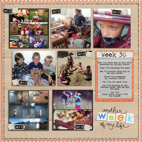 Week 30, 2013