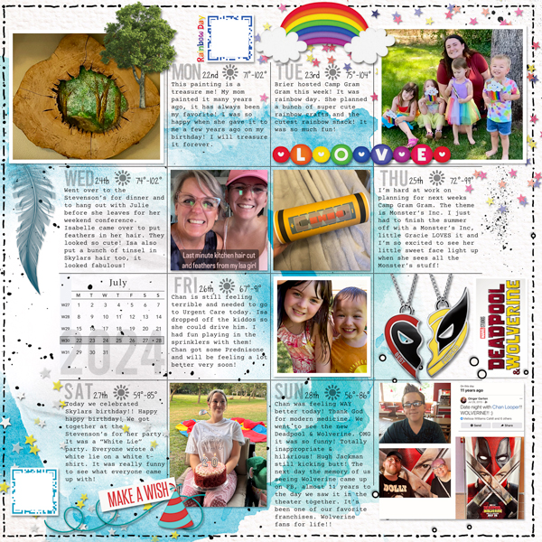 {Week 30} My Everyday Life