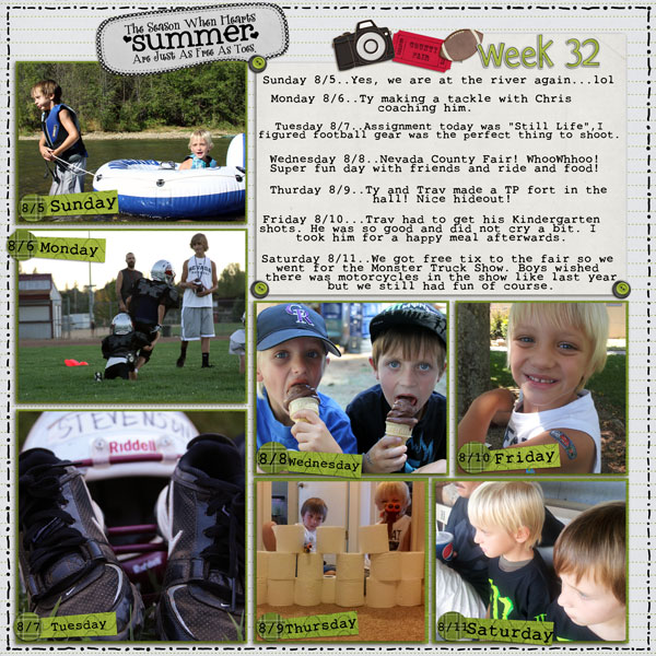 Week 32, 2012