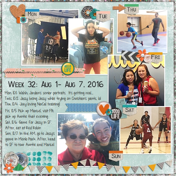 Week 32: Aug 1- Aug 7, 2016
