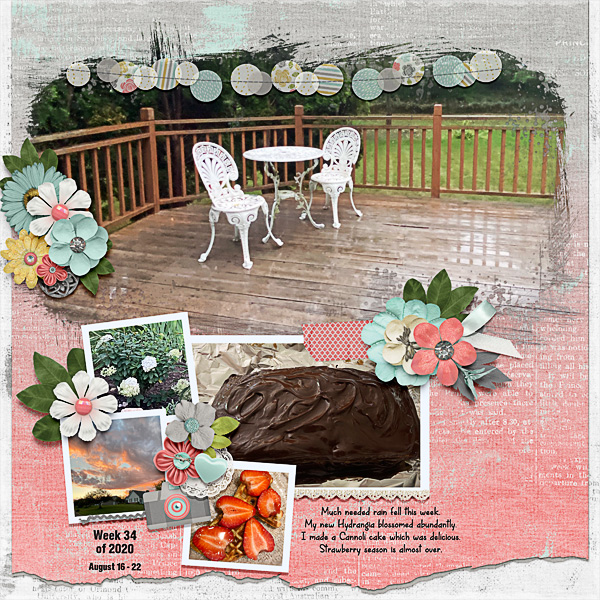 Week 34 Focus on Food and the Outdoors
