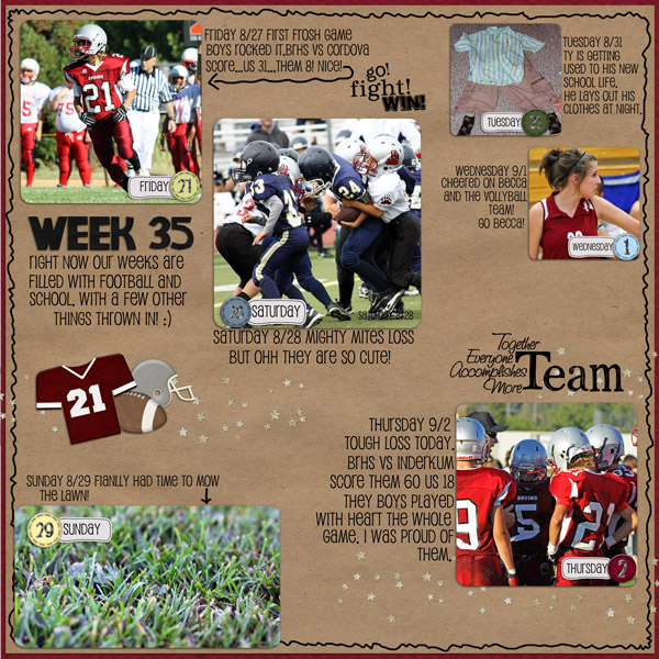 Week 35, 2010