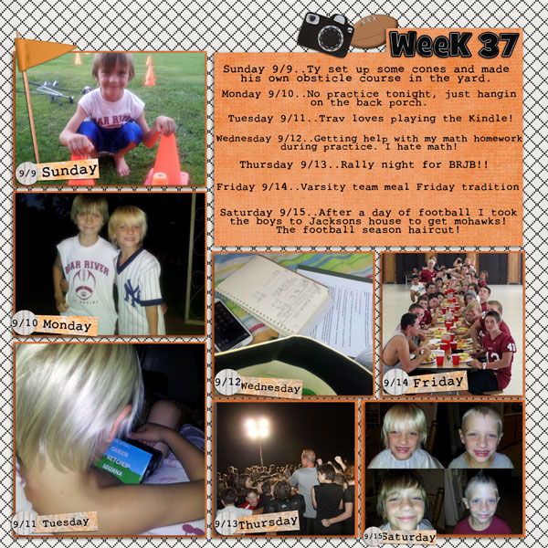 Week 37, 2012