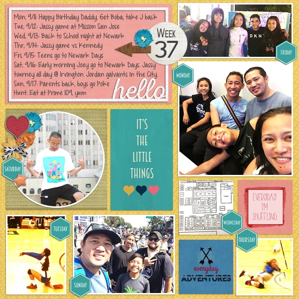 Week 37: Sep 11- Sep 17