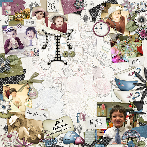 Week 4 Survivor- T is for Tea Party