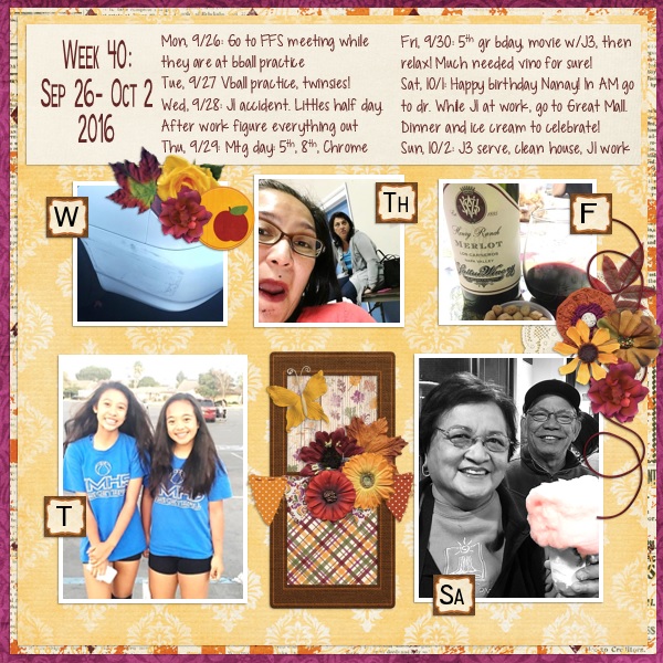 Week 40: Sep 26 - Oct 2