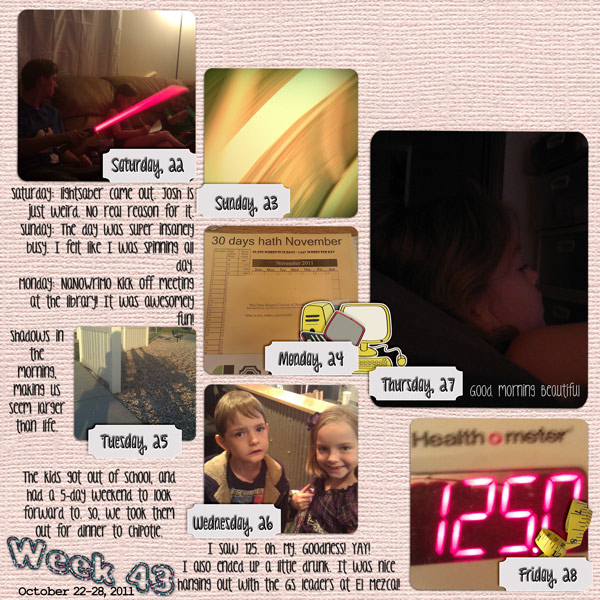 Week 43/52 {2011}