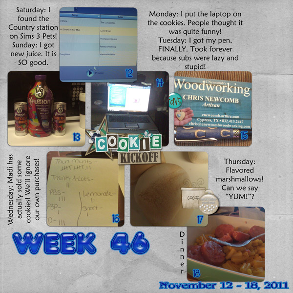 Week 46/52 {2011}
