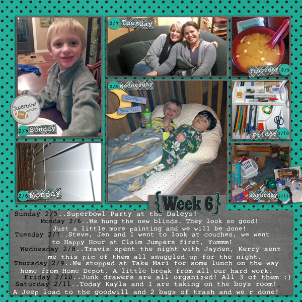 Week 6, 2012